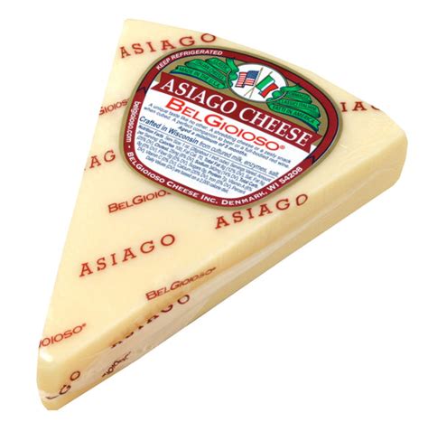 Asiago Cheese Approx 8oz Wedge Parthenon Foods