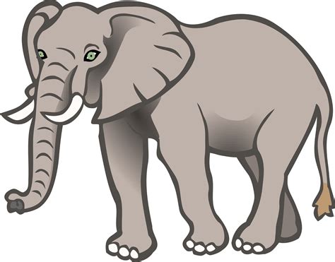 Free Clipart Of An Elephant