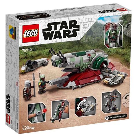 Readystock Lego Star Wars 75312 Boba Fetts Starship 75314 The Bad