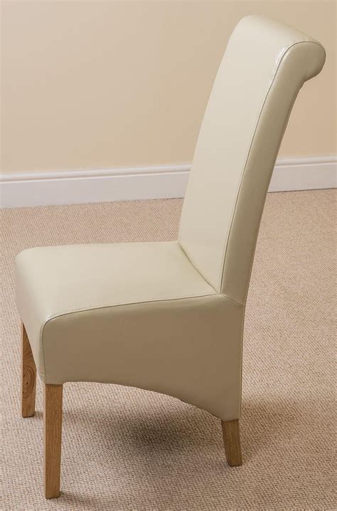 Shop for leather dining chairs at cb2. Montana Dining Chair Ivory Leather | Modern Furniture Direct