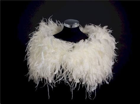 Flapper Hollywood 1930s Glamour Ivory Ostrich Feather Etsy