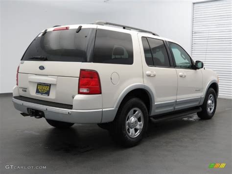 2002 White Pearl Ford Explorer Limited 4x4 80838519 Photo 3