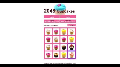 2048 Cupcakes Win Youtube