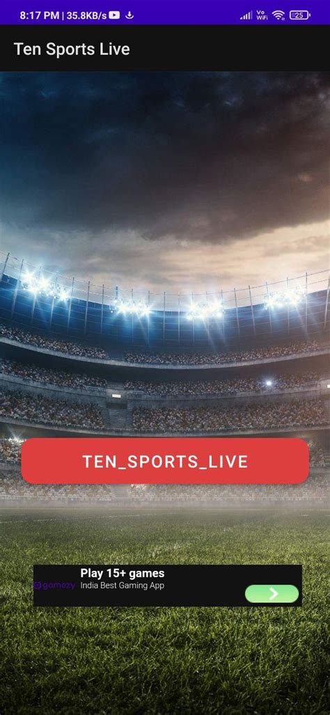 Ten Sports Live Apk للاندرويد تنزيل