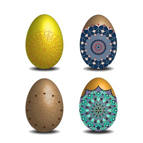 Easter Egg Mandala Svg Free - 131+ SVG File for Cricut