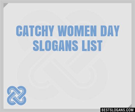 30 Catchy Women Day Slogans List Taglines Phrases And Names 2021