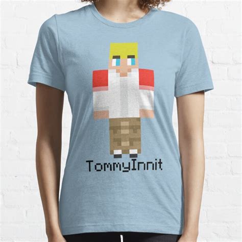 Tommyinnit Minecraft Character T Shirts Redbubble