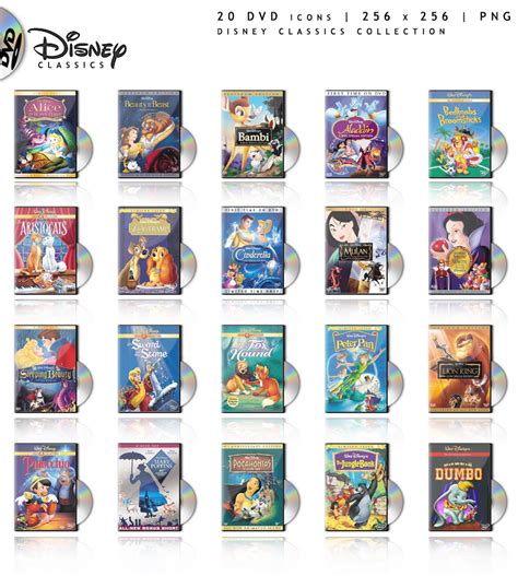 Disney Classics Dvd By Edenprojects On Deviantart