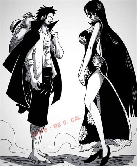 Luffy X Hancock I Am Back Hancock By Lrowling On Deviantart One