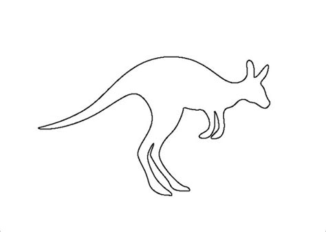 Free printable kangaroo coloring book pages for children to print and color. 16+ Kangaroo Templates, Crafts & Colouring Pages | Free ...