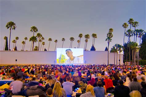 Located right off hollywood blvd, two minutes from the 101 freeway, this cemetery is a favorite resting place for the rich and famous and a treasured park for everyone else. Cinespia Information | Hollywood Forever Cemetery