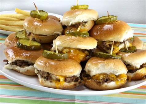 Quick And Easy Recipe For Delicious Mini Cheeseburger Sliders