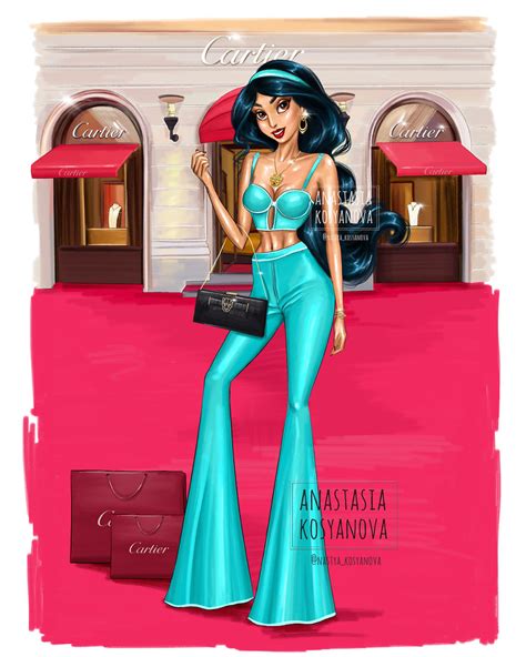 Artista Imagina Princesas De Disney Como Chicas Fashionistas