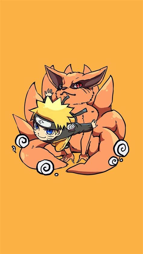 Gambar Kartun Naruto Dan Kyuubi Baru Wallkatamotif