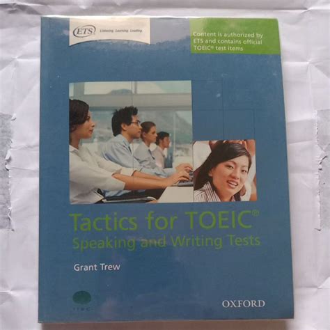 Jual Tactics For Toeic Speaking And Writing Test Pack Original Shopee Indonesia