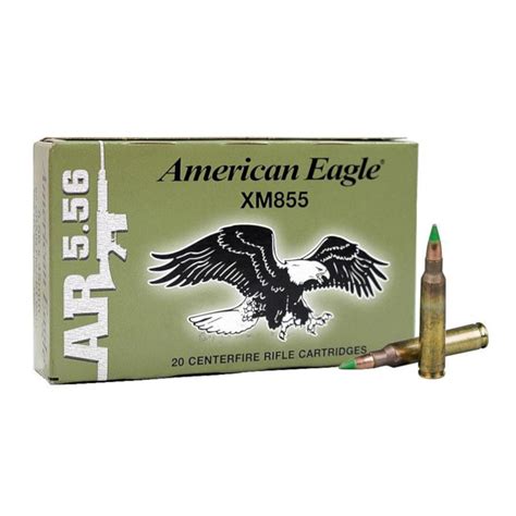 Arsenal Force Federal American Eagle Ammo 556x45mm Nato 62gr Xm855
