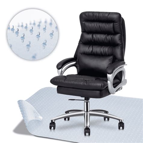 Magshion Office Computer Executive Chairs And Carpet Protect Mat Pu