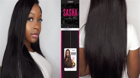 OUTRE SASHA YAKI HUMAN HAIR COLLECTION I REVIEW CURL TEST I