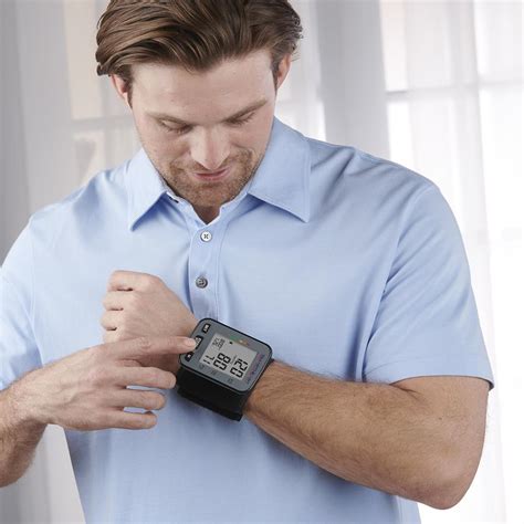 The Talking Blood Pressure Arm Monitor Hammacher Schlemmer