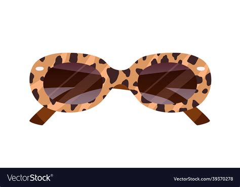 Fashion Thick Framed Sunglasses With Leopard Print