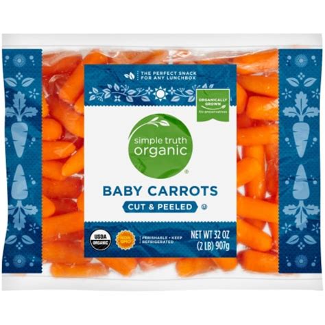 Simple Truth Organic Baby Carrots Bag 2 Lb Frys Food Stores