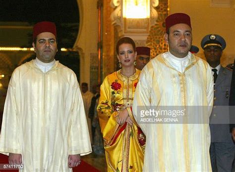 Moroccos King Mohammed Vi His Wife Princess Lalla Salma And The News Photo Getty Images