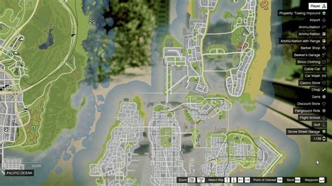 Atlas Colored Map With Radar For Liberty City V Remix Both Locations