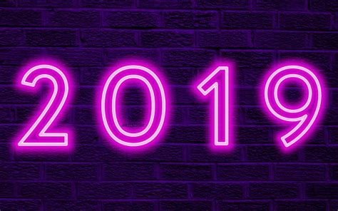 Find a hd wallpaper for your mac, windows, desktop or android device. 2019 in neon lights HD wallpaper download