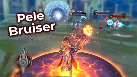 Smite Arena Pele Bruiser Build No Commentary Gameplay Highlights
