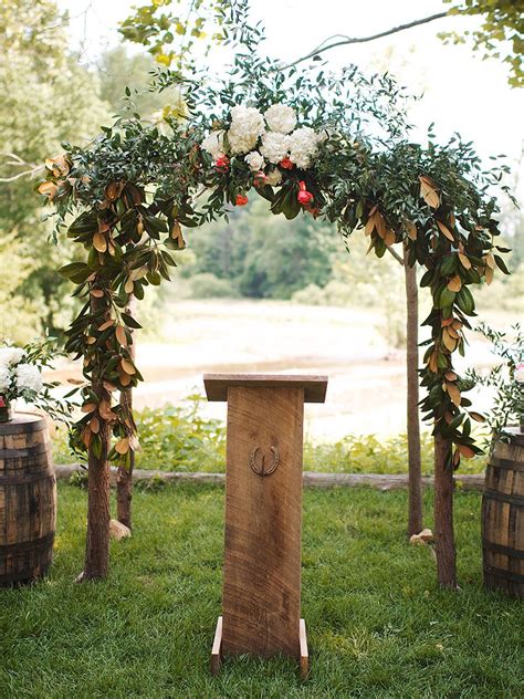 Outdoor Wedding Arch Ideas Wedding Ceremony