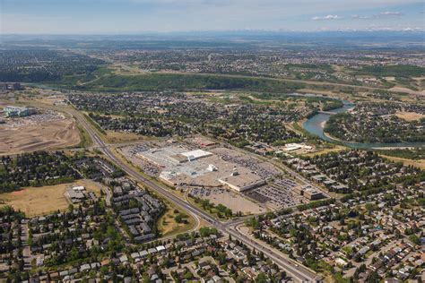 Aerial Photo Market Mall Calgary