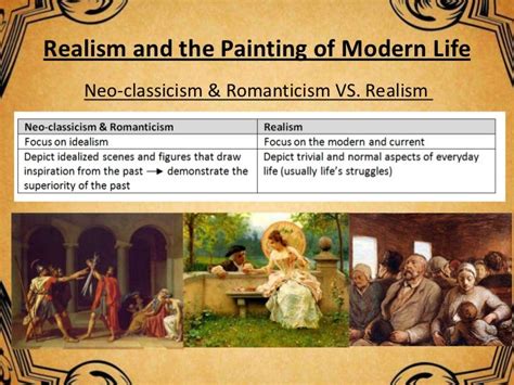 Realism, Romanticism, Impressionism Art His Presentation Lois, Pa…