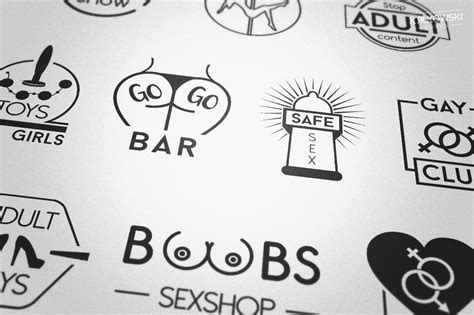 Sexy Adult Xxx Badges Logos Illustrator Templates ~ Creative Market