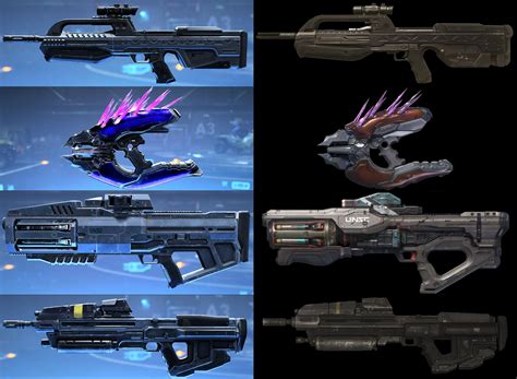 Comparison Between Halo Infinite Weapons And Their Old But Most Recent