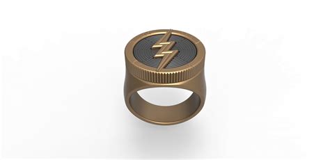 Ring From The Flash 2022 3d Print Model By Cosplayitemsrock