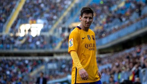 Leo messi of fc barcelona in action during the friendly match between fc. Messi's Official Barcelona Signed Shirt, 2015/16 ...