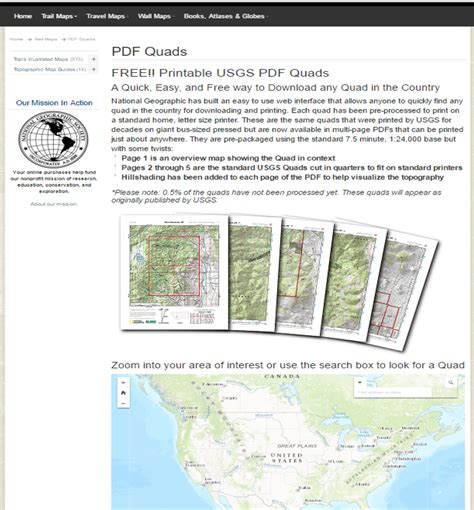 Nat Geo Just Made All Usgs Maps Easily Printable From Home Simple