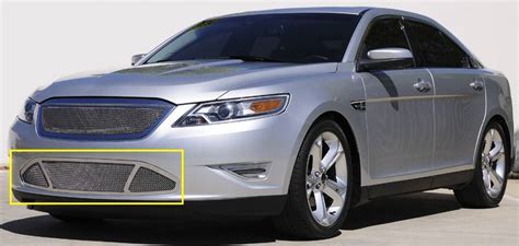 Ford Taurus T Rex Upper Class Polished Stainless Bumper Mesh Grille 55526