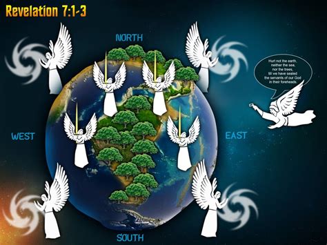 Revelation 71 3 Illustrated By Aloceljadesigns Revelation 7 King James Version Kjv 1 And