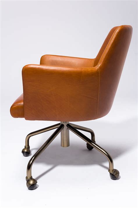 Enjoy free shipping on most stuff, even big stuff. CH620 Byrd Leather Rolling Desk Chair Prop Rental | ACME ...
