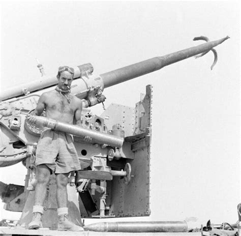 Ww2 Photo Wwii Destroyed German 88mm Gun In Egypt 1944 World War Two