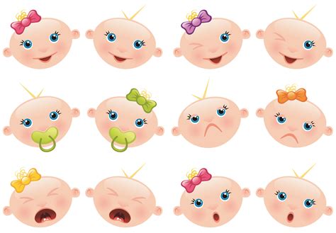 Cute Baby Picture Clip Art Free Vector 4vector Cartoon Smile Cartoon