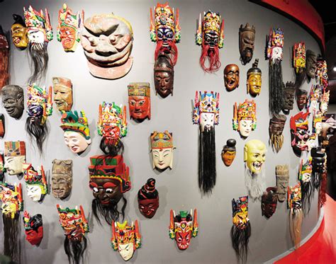中国文艺网 中国傩戏·傩面具艺术展亮相国家大剧院