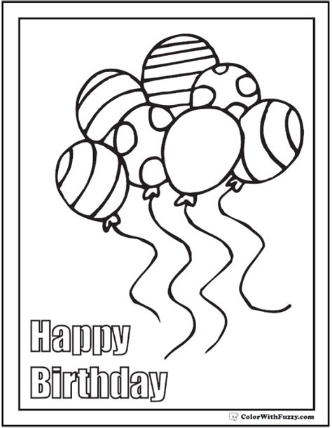 personalized happy birthday coloring pages at free printable colorings pages