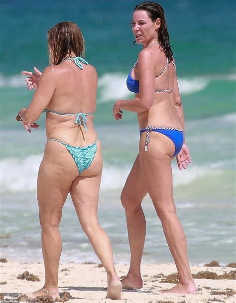 Luann De Lesseps Displays Her Sensational Bikini Body In Tulum