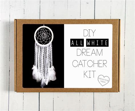 Diy White Dream Catcher Kit By Making Things Happen