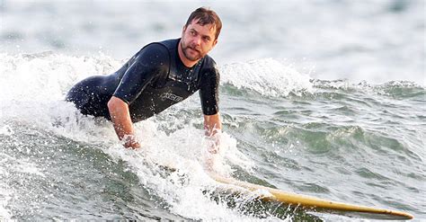 Hamptons Hottie Joshua Jackson Caught During Sexy Surf Session — See