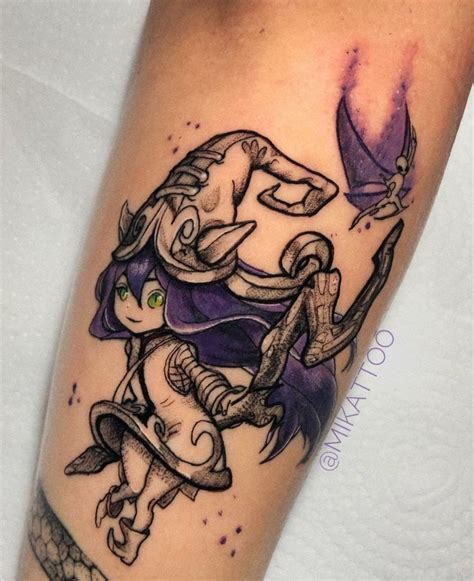 Tatuagem Lulu League Of Legends Tatuagem Tatuagens Artistas