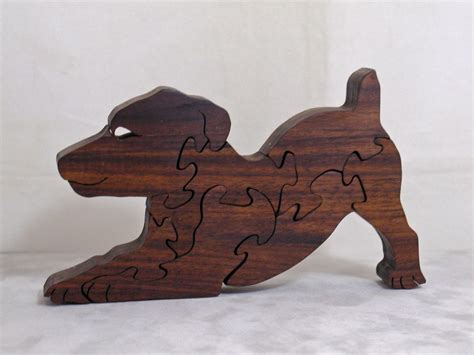 Free Standing Puzzles Lamb And Playful Puppy Bragging Rights