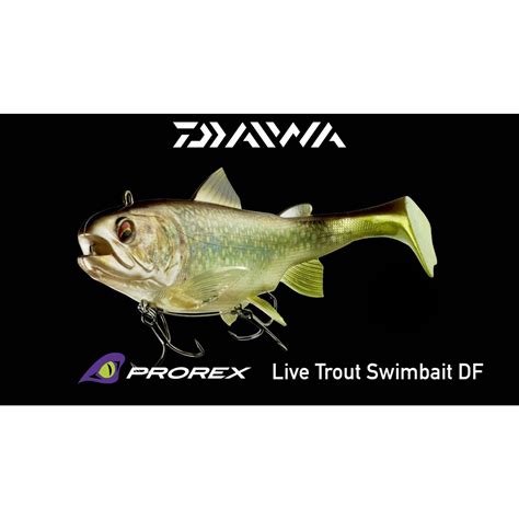 Daiwa Prorex Live Trout Rainbow Trout Swimbait Df Cm G Medium
